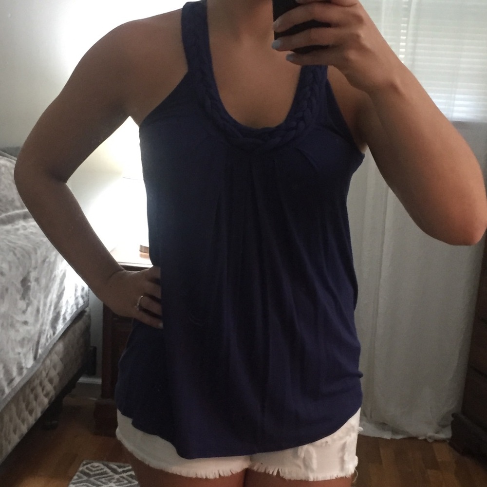 braided detail tank